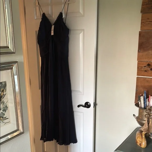 Collection ruched chiffon dress J Crew NWT - Picture 7 of 8